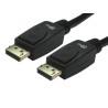 RS PRO Male DisplayPort to Male DisplayPort Cable, Polyvinyl Chloride Jacket, 2 m Length 236-9103