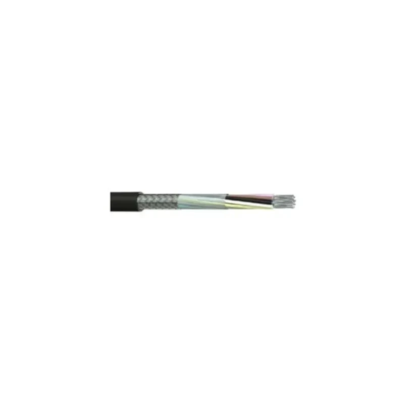 RS PRO DEF STAN Multi-Core Industrial Cable 12 Cores 0.5mm² Screened 50m Black Polyvinyl Chloride Sheath 236-9223