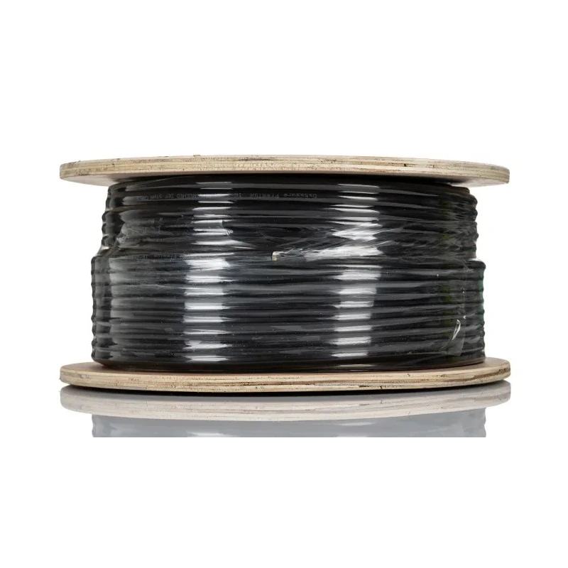 RS PRO DEF STAN Multi-Core Industrial Cable 4 Cores 0.5mm² Screened Armoured PVC Sheath Black 100m 236-9235