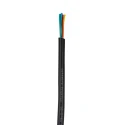 RS PRO DEF STAN Multi-Core Industrial Cable 4 Cores 0.5mm² Screened Armoured PVC Sheath Black 100m 236-9235