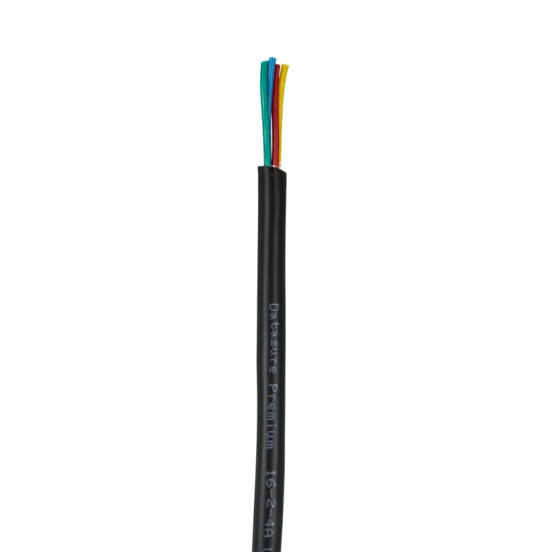 RS PRO DEF STAN Multi-Core Industrial Cable 4 Cores 0.5mm² Screened Armoured PVC Sheath Black 100m 236-9235