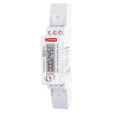 RS PRO 1 Phase Energy Meter with LCD Backlight, Pulse Output, RS485 Modbus, 45A Load Capacity 236-9298