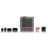 RS PRO 3 Phase LCD Backlight Energy Meter 96x96mm Panel Mount MID Certified 236-9299