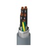 Alpha Wire Xtra-Guard FLEX Performance Cable Multi-Core Industrial Cable, 5 Cores, Screened, 305 m, Grey 901205CY SL005