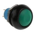 APEM IP Series Push Button Switch, Momentary Panel Mount, Green Actuator, 13.6 mm Cutout, SPST, IP67, 50 V dc 250 IPR3SAD-3