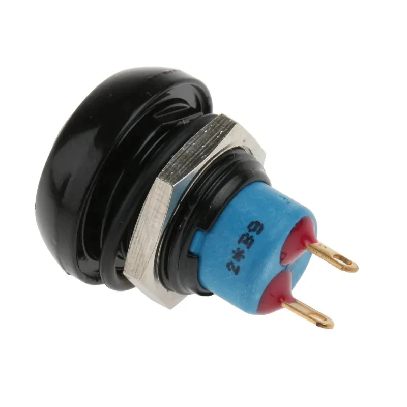 APEM IP Series Push Button Switch, Momentary Panel Mount, Green Actuator, 13.6 mm Cutout, SPST, IP67, 50 V dc 250 IPR3SAD-3
