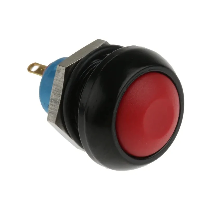 APEM IP Series Momentary Push Button Switch, Panel Mount, 13.6 mm Cutout, SPST, IP67, 50 V DC 250 V AC IPR3SAD-6
