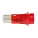 Arcolectric (Bulgin) Ltd 2870 Series Red Panel Mount Indicator 230V AC Solder Tab Termination C287000NAD