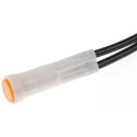 Arcolectric (Bulgin) Ltd 2950 Series Orange Panel Mount Indicator 230V AC Lead Wire Termination Prominent Bezel L295000NAC