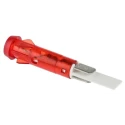 Arcolectric (Bulgin) Ltd 0276 Series Red Panel Mount Indicator 230V AC Solder Tab Termination IP67 C0276AANAA