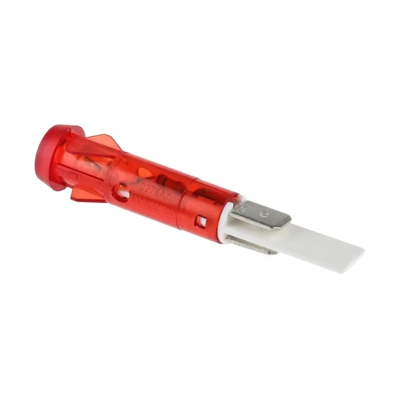 Arcolectric (Bulgin) Ltd 0276 Series Red Panel Mount Indicator 230V AC Solder Tab Termination IP67 C0276AANAA