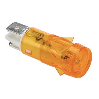 Arcolectric (Bulgin) Ltd 2870 Series Orange Panel Mount Indicator 110V AC Solder Tab Termination C287000NAG