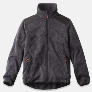Parade Nylon Unisex Zipper Fleece Jacket, Black Green White Yellow, Size L 17OPOLE*1473TL