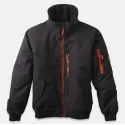 Parade ORTEGO 2 Black Work Jacket Zipper Size M for Men, 100% Nylon Ripstop Outer, 100% Polyester Lining 17ORTEGO1494TM