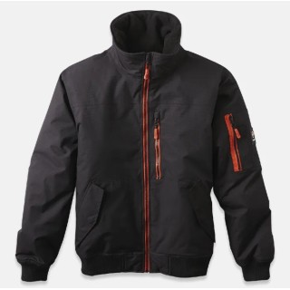 Parade ORTEGO 2 Black Work Jacket Zipper Size M for Men, 100% Nylon Ripstop Outer, 100% Polyester Lining 17ORTEGO1494TM