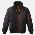 Parade ORTEGO 2 Black Work Jacket Zipper Size M for Men, 100% Nylon Ripstop Outer, 100% Polyester Lining 17ORTEGO1494TM