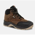 Parade Brown Composite Toe Capped Unisex Ankle Safety Boots Size EU 37, SRC Slip Resistance, EN ISO 07NOUMEA1823PT37