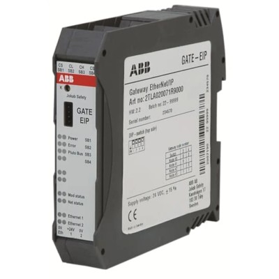 ABB 2TLA Series Interface Module for Use with Pluto D45, Pluto B22, Pluto B42 AS-I, Pluto B46 v2 2TLA020071R9000 GATE-EIP