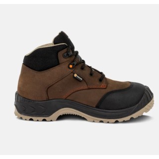 Parade Unisex Brown Leather Ankle Safety Boots Composite Toe Cap Lace Up Size EU 39 UK 6 07NOUMEA1823PT39