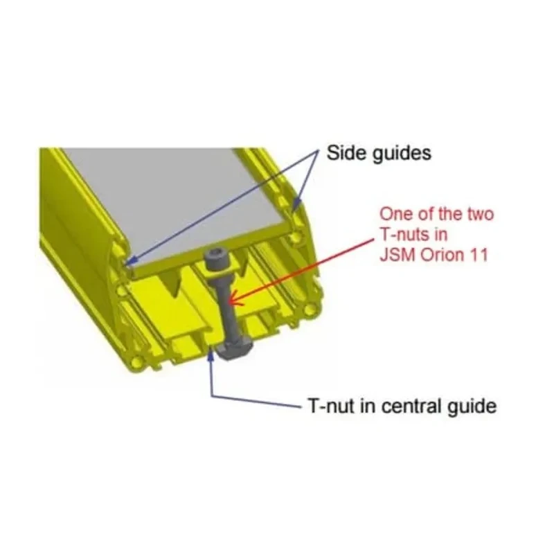 ABB Light Curtain Machine Guarding Accessory Kit JSM Orion11 Series 65mm Width 1.01mm Height 2TLA022310R0900