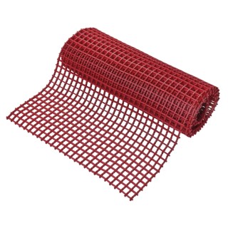 Coba Europe Red Anti-Slip Polyvinyl Chloride Mat Hole Finish 5 m x 600 mm x 12 mm CO030605