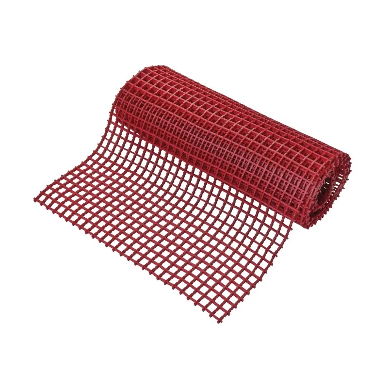 Coba Europe Red Anti-Slip Polyvinyl Chloride Mat Hole Finish 5 m x 600 mm x 12 mm CO030605