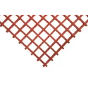 Coba Europe Red Anti-Slip Polyvinyl Chloride Mat Hole Finish 5 m x 600 mm x 12 mm CO030605