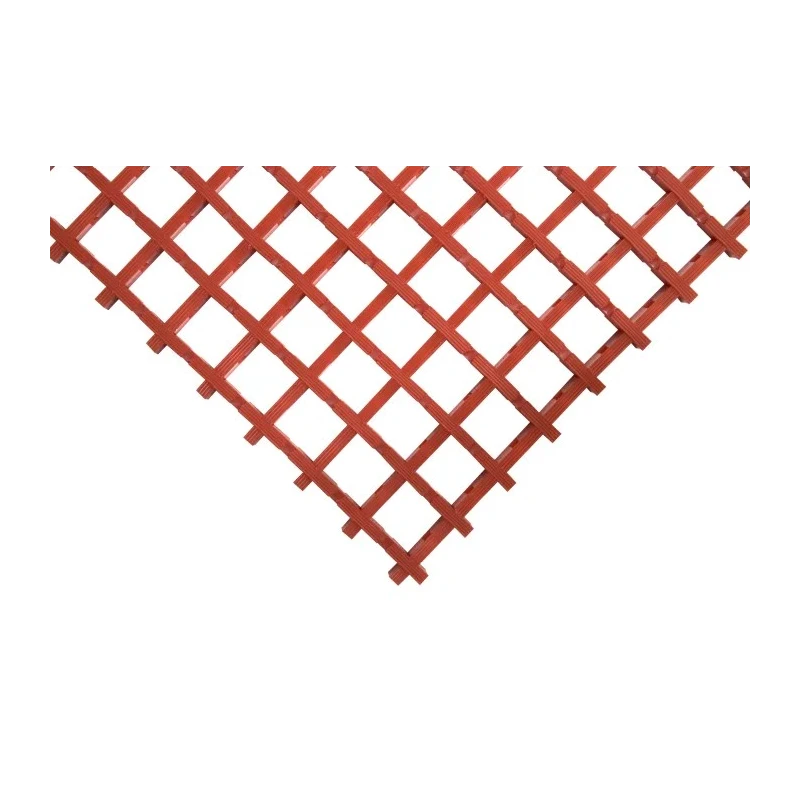 Coba Europe Red Anti-Slip Polyvinyl Chloride Mat Hole Finish 5 m x 600 mm x 12 mm CO030605