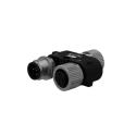 ABB Light Curtain Connector Receiver M12 Y-Connector CE RoHS 65mm Width 2TLA022316R0000