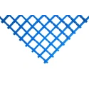 Coba Europe Blue Anti-Slip Polyvinyl Chloride Mat Cross Ribbed Finish 5 m x 600 mm x 12 mm CO020605
