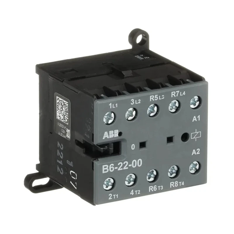 ABB B Contactor 42V AC Coil, 4-Pole, 20A Contact Current, 4 kW Power Rating GJL1211501R0002 B6-22-00 42V AC