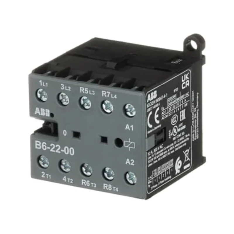 ABB B Contactor 42V AC Coil, 4-Pole, 20A Contact Current, 4 kW Power Rating GJL1211501R0002 B6-22-00 42V AC