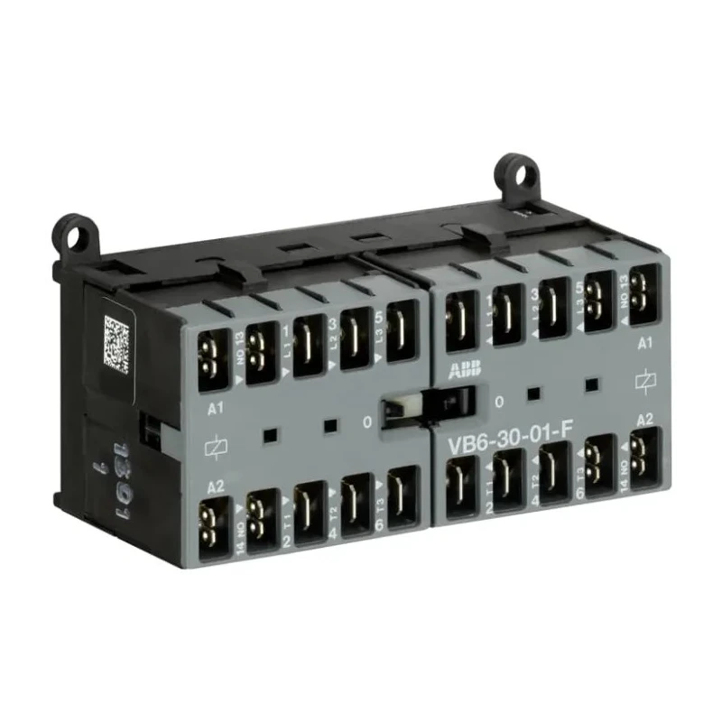 ABB VB Reversing Contactor, 24V DC Coil, 3-Pole, 20 A Contact Current, 4 kW Power Rating, 240V Control GJL1211903R0011