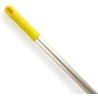 RS PRO Yellow Aluminium Mop Handle 1.4 m Screw Fitment Compatible for RS PRO Mop & Brush Heads 237-1449