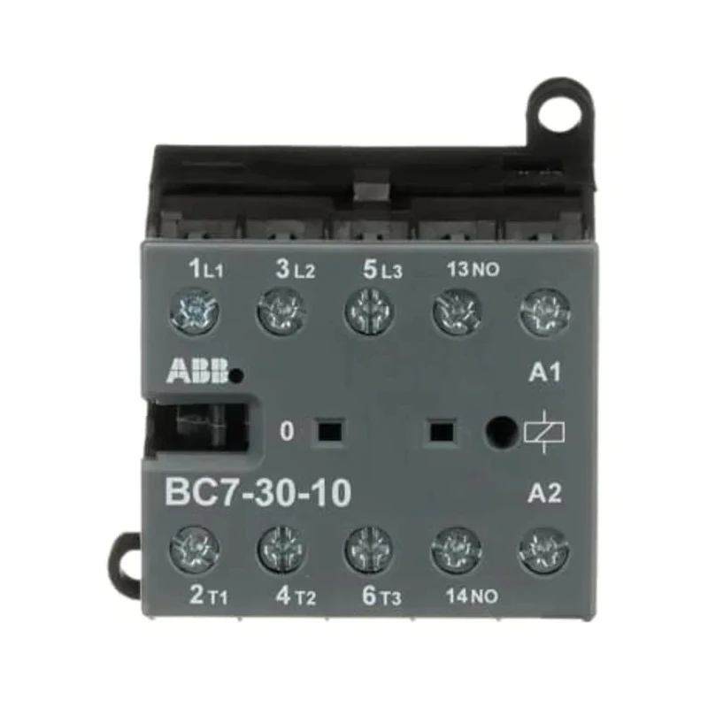 ABB B Series Contactor, 3-Pole, 20 A, 5.5 kW Power Rating, 240V AC Coil, DIN Rail GJL1313001R0105 BC7-30-10 220-240V DC