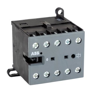 ABB B Contactor, 3-Pole, 20 A, 5.5 kW Power Rating, 240V AC Coil Voltage, DIN Rail GJL1313001R0015 BC7-30-01 220-240V DC