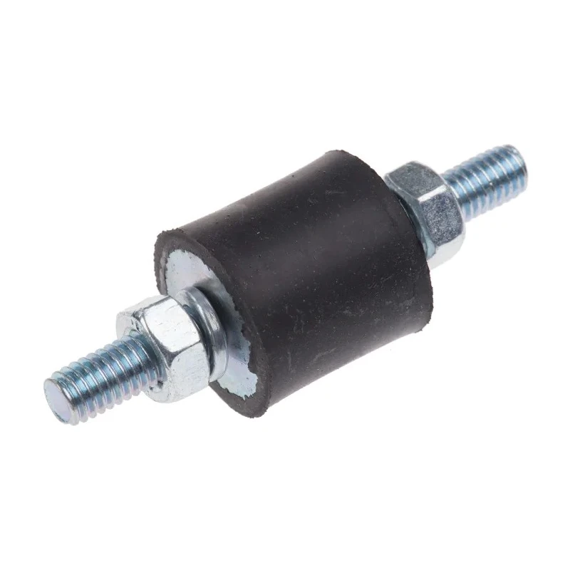 FIBET M6 x 18 mm Anti-Vibration Mount Male to Male Bobbin with 17.6 daN Compression, 20 mm OD, 56 mm Height 2020VV18-45