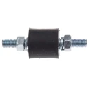 FIBET M6 x 18 mm Anti-Vibration Mount Male to Male Bobbin with 17.6 daN Compression, 20 mm OD, 56 mm Height 2020VV18-45