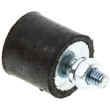 FIBET M4 x 10 mm Anti-Vibration Mount Male to Female Bobbin with 9 daN Compression, 16 mm OD, 15 mm H 1615VD10-35