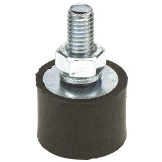 FIBET M6 x 18 mm Anti-Vibration Mount Male to Female Bobbin 23.4 daN Compression 20 mm OD 33 mm Height 2015VD18-45
