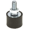 FIBET M6 x 18 mm Anti-Vibration Mount Male to Female Bobbin 23.4 daN Compression 20 mm OD 33 mm Height 2015VD18-45