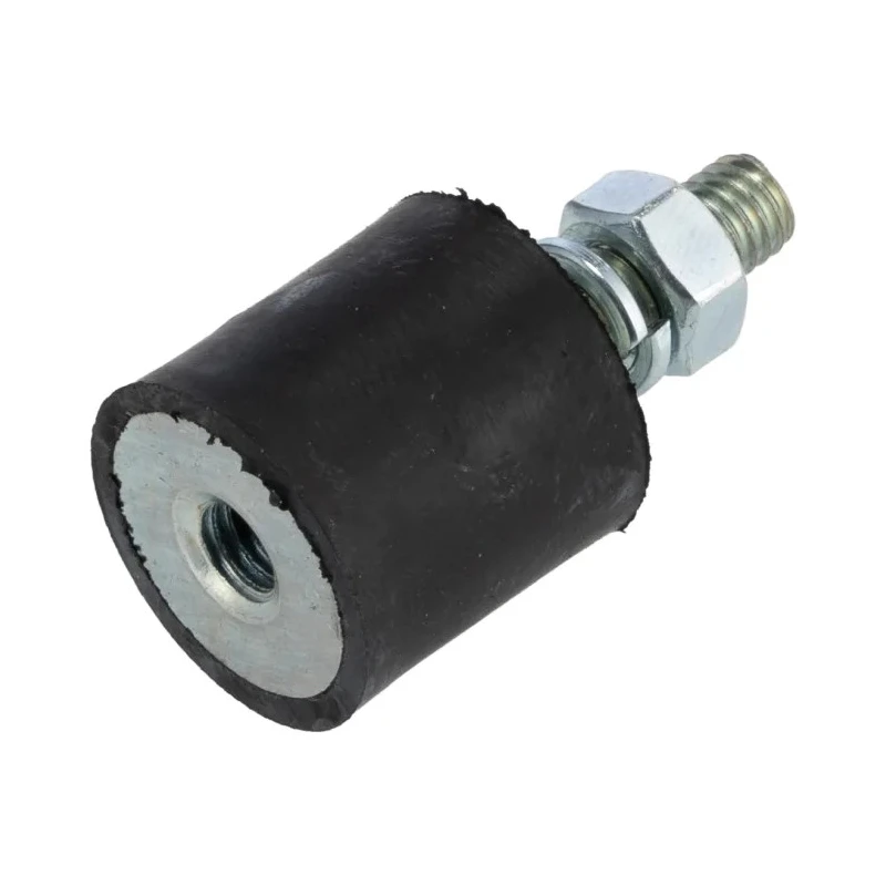 FIBET M6 x 18 mm Anti-Vibration Mount, Male to Female Bobbin, Natural Rubber, 20 mm OD, 38 mm Height, 33.6 kg 2020VD18-60