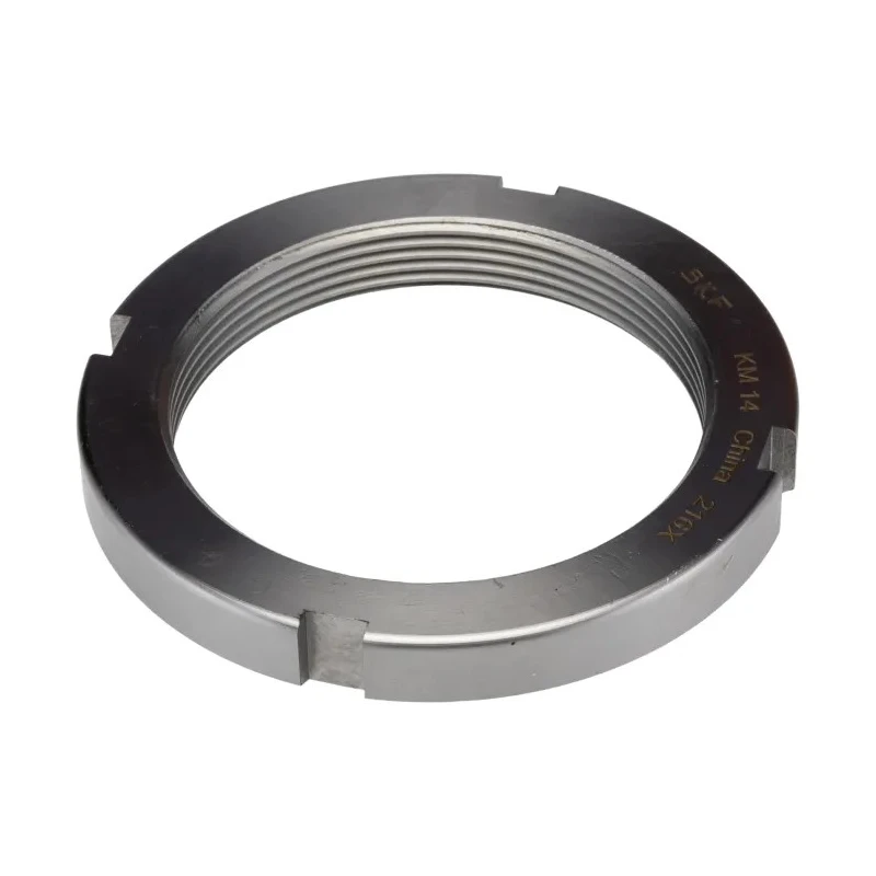 SKF Lock Nut Bearing Assembly with 70mm Inside Diameter, 85x92x12 mm Dimensions for Locking Device MB 14 KM 14