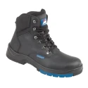 Himalayan Black Steel Toe Capped Men's Safety Boots Size UK 7 EU 41 Slip Resistant SRC EN ISO 20345:2011 5104-07