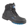 Himalayan Black Steel Toe Capped Men's Safety Boots Size UK 7 EU 41 Slip Resistant SRC EN ISO 20345:2011 5104-07