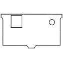 Teko Tin Plated Steel PCB Mounting Enclosure Internal 50mm x 54mm x 26mm 371.16