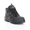 Rockfall Rhyolite TC3000 Black Fibreglass Toe Capped Men's Safety Boots, Size UK 9, EU 43, EN ISO 20345:2011 TC3000