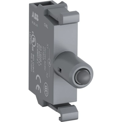 ABB MLBL Series LED Light Block, Yellow Illumination, 60 V AC/DC, Screw Terminal, 1SFA611621R1033