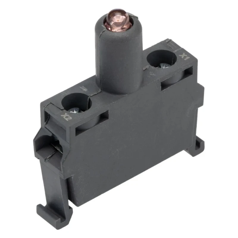 ABB MLBL Series LED Light Block 380V AC Red Illumination Screw Terminal 1SFA611621R2081