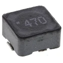 Wurth Elektronik WE-PD Shielded Wirewound Surface Mount Inductor with Ferrite Core 47μH ±20%, 1.03A Idc 744777147